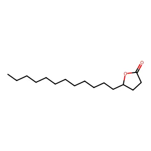 γ-十六酸内酯 structure