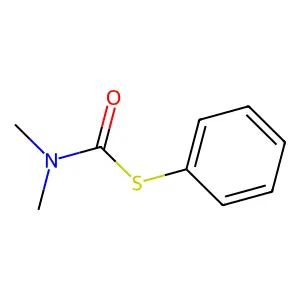 S-Phenyl dimethylthiocarbamate structure