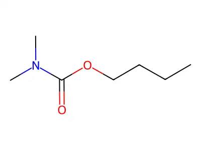 Carbamic acid, dimethyl-, butyl ester structure