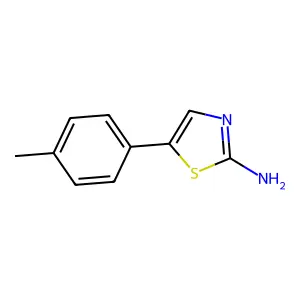 5-(4-Methylphenyl)-1,3-thiazol-2-amine structure