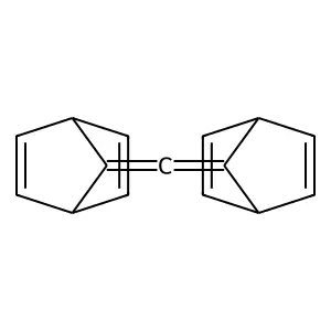 Bicyclo(2.2.1)hepta-2,5-diene, 7,7'-methanediylidenebis- structure