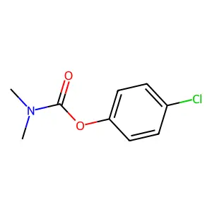 4-Chlorophenyl dimethylcarbamate structure