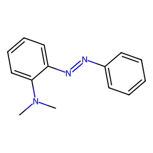 N,N-Dimethyl-2-(phenylazo)benzenamine structure
