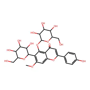 swertisin 5-O-beta-D-glucoside structure