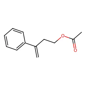 3-Phenyl-3-buten-1-yl acetate structure