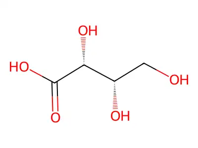 苏糖酸 structure
