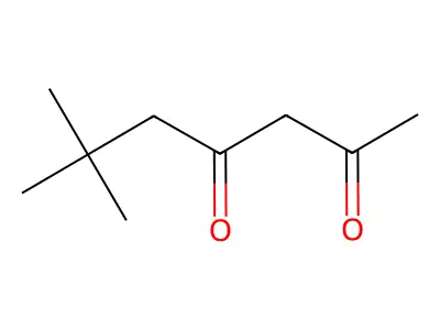 2,4-Heptanedione, 6,6-dimethyl- structure