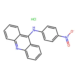 N-(4-Nitrophenyl)-9-acridinamine monohydrochloride structure