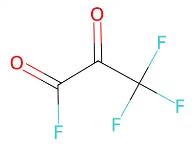 Trifluoropyruvyl fluoride structure