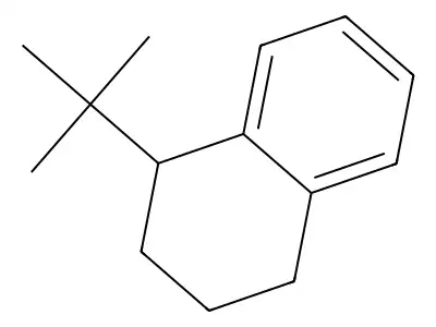 1-t-Butyltetralin structure
