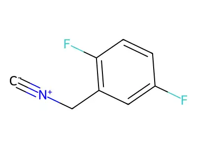 1,4-Difluoro-2-(isocyanomethyl)benzene structure