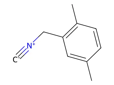 2-(Isocyanomethyl)-1,4-dimethylbenzene structure