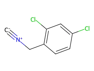 2,4-Dichloro-1-(isocyanomethyl)benzene structure
