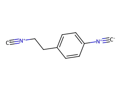 2-(4-Isocyanophenyl)ethylisocyanide structure