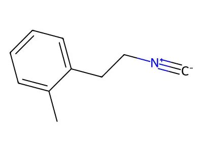 1-(2-Isocyanoethyl)-2-methylbenzene structure