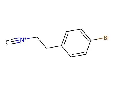 2-(4-Bromophenyl)ethylisocyanide structure