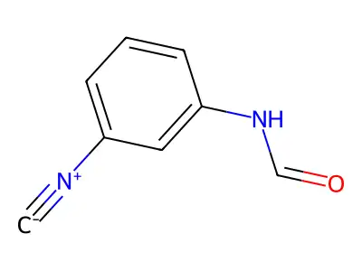 N-(3-Isocyanophenyl)formamide structure