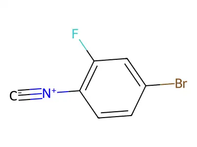 4-Bromo-2-fluorophenylisocyanide structure