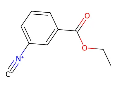 Ethyl-3-isocyanobenzoate structure
