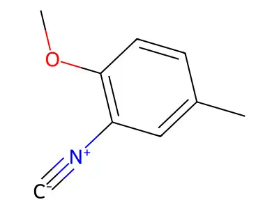 2-Isocyano-1-methoxy-4-methylbenzene structure
