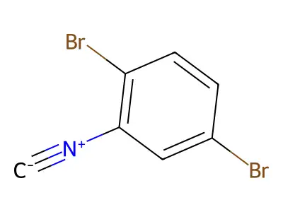 2,5-Dibromophenylisocyanide structure