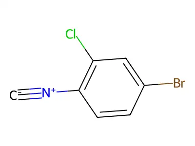 4-Bromo-2-chlorophenylisocyanide structure