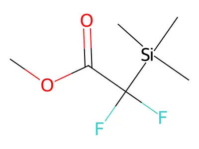 Methyl trimethylsilyldifluoroacetate structure