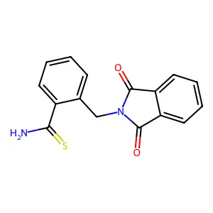 2-(Phthalimidomethyl)thiobenzamide structure