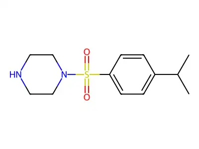 1-(4-(Propan-2-yl)benzenesulfonyl)piperazine structure
