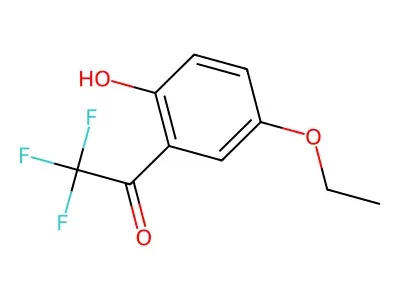 1-(5-Ethoxy-2-hydroxyphenyl)-2,2,2-trifluoroethanone structure
