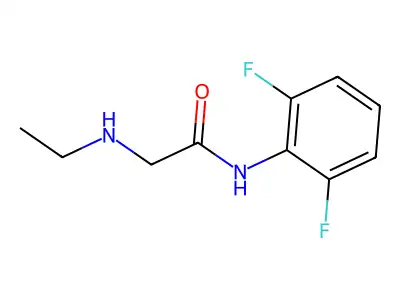 N-(2,6-difluorophenyl)-2-(ethylamino)acetamide structure