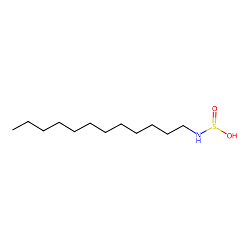 1-(Sulfinoamino)dodecane structure