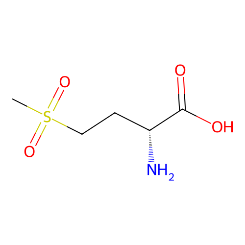 Methionine sulfone, D- structure