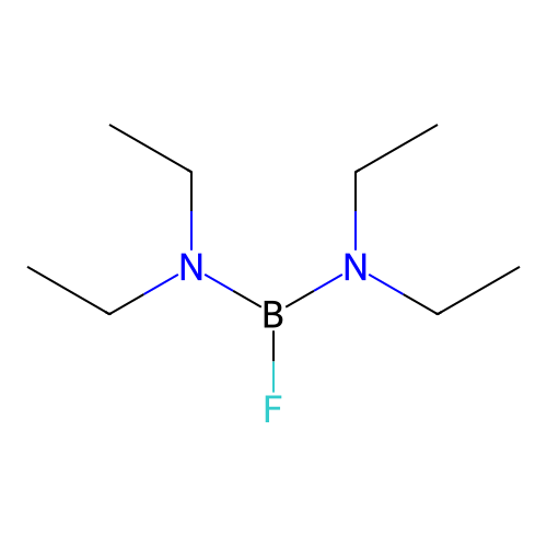 InChI=1/C8H20BFN2/c1-5-11(6-2)9(10)12(7-3)8-4/h5-8H2,1-4H structure