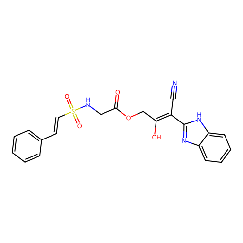 CAS 731831-16-6 - C21H18N4O5S structure