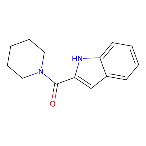 1H-indol-2yl-piperidin-1-yl-methanone structure