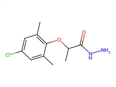 2-(4-Chloro-2,6-dimethylphenoxy)propanehydrazide structure