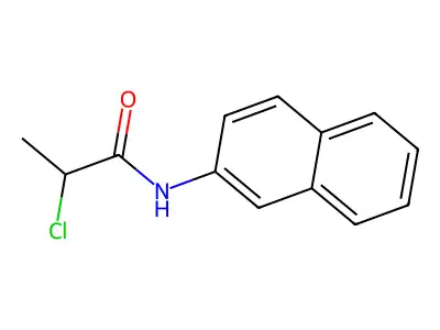 2-Chloro-N-2-naphthylpropanamide structure