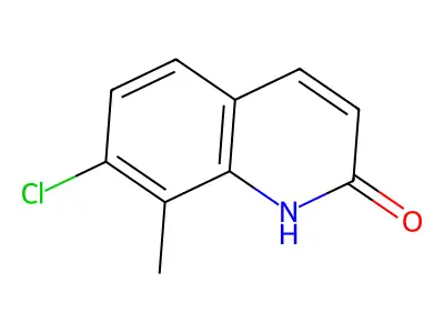 7-Chloro-8-methyl-1,2-dihydroquinolin-2-one structure