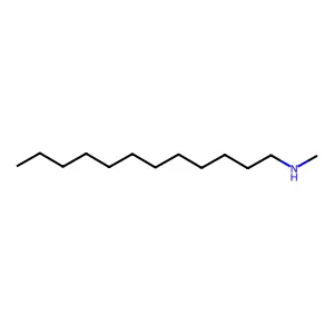 N-甲基-1-十二烷胺 structure