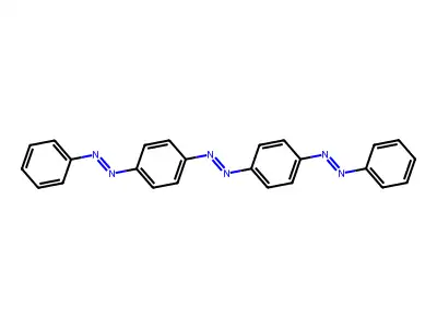 4,4'-Bis(phenylazo)azobenzene structure
