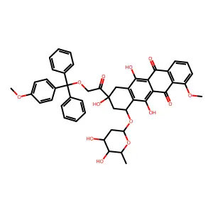 7-(4,5-dihydroxy-6-methyloxan-2-yl)oxy-6,9,11-trihydroxy-4-m structure