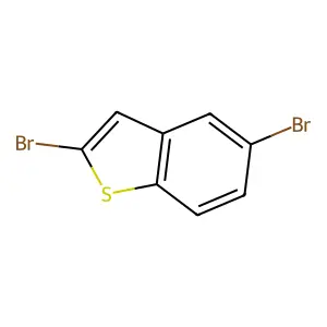 2,5-Dibromobenzo(b)thiophene structure