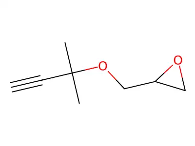 2-(2-Methylbut-3-yn-2-yloxymethyl)oxirane structure