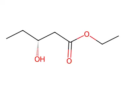 Ethyl 3-hydroxypentanoate structure