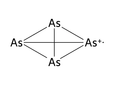 Arsenic, mol. (As4) structure