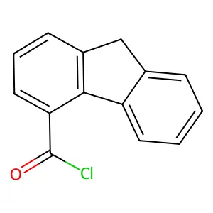 9H-fluorene-4-carbonyl chloride structure