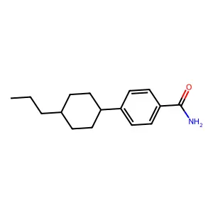 4-(4-Propyl-cyclohexyl)-benzamide structure