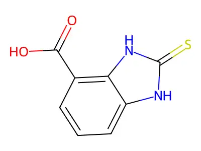 2-Thioxo-2,3-dihydro-1H-benzo[d]imidazole-4-carboxylic acid structure