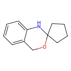 1,4-Dihydrospiro[3,1-benzoxazine-2,1'-cyclopentane] structure
